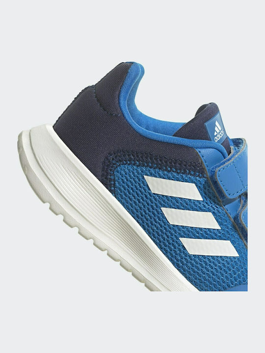 Tensaur Tensaur Run 2.0 CF I Kids Sports Shoes Running with Hoop & Loop Closure Blue Rush / Core White / Dark Blue