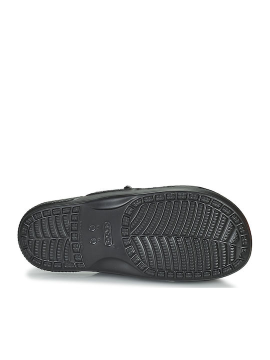 Glitter II Flip Flops In Sandal Style In Black Colour