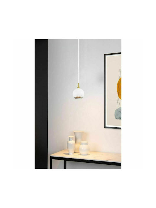 Lucide Lightning Favori Pendant Light Single-Light for Socket GU10 White