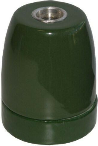 Elvhx Power Socket with Socket E27 in Green color Set 1pcs EL427809