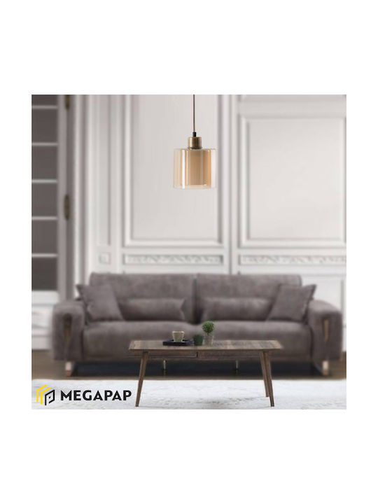 Megapap Oriana Pendant Lamp E27 Gold