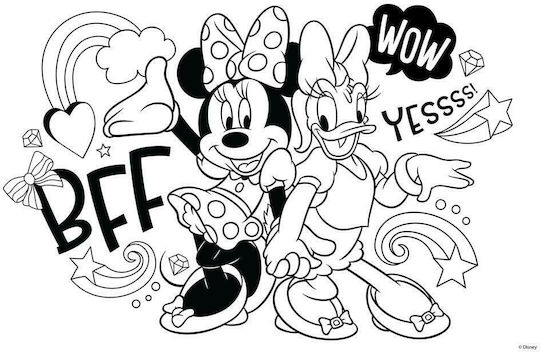 Diakakis Drawing Pad Minnie 1pcs