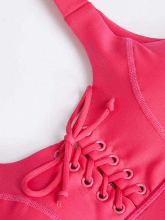 Women's Sports Bra without Padding Fuchsia