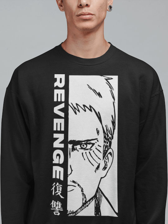 Attack on Titan - Reiner (REVENGE) Sweatshirt mit Kapuze Schwarz