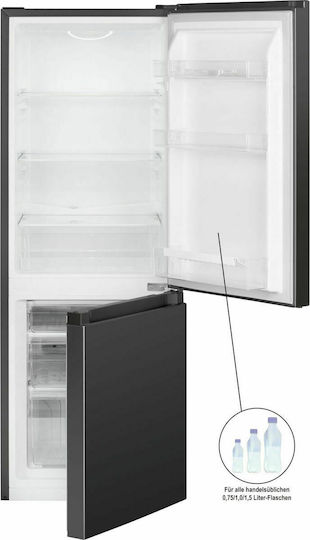Bomann Ψυγειοκαταψύκτης 175lt Υ143xΠ49.5xΒ56.2εκ. Μαύρος KG 320.2