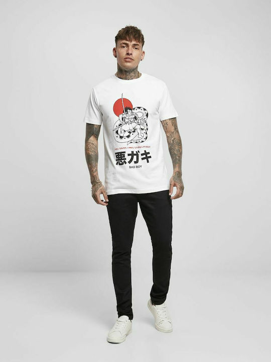 Bad Boy Stand Up T-shirt White