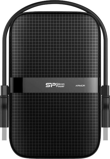Silicon Power Armor A60 USB 3.1 Εξωτερικός HDD 4TB 2.5" Black/Black
