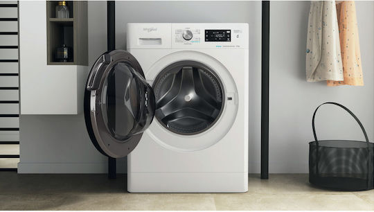 Whirlpool Пералня 8кг с Парна Технология 1400 Оборота 6th Sense FFB 8448 BV EE