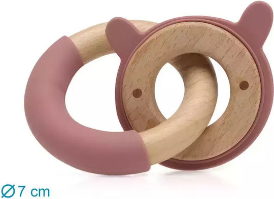 Kiokids Bunny Μασητικός Κρίκος Οδοντοφυΐας από Σιλικόνη για 3 m+