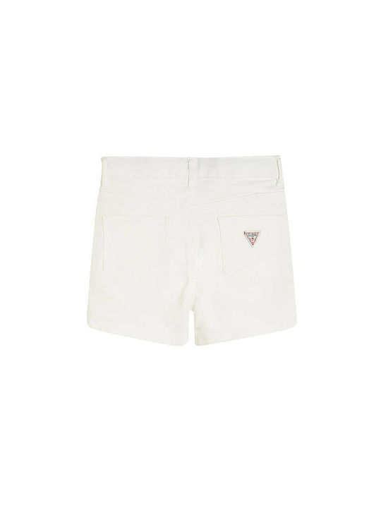 Guess Kinder Shorts/Bermudas Stoff Weiß