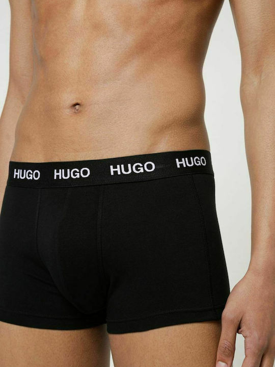 Herren Boxershorts Schwarz 3Packung