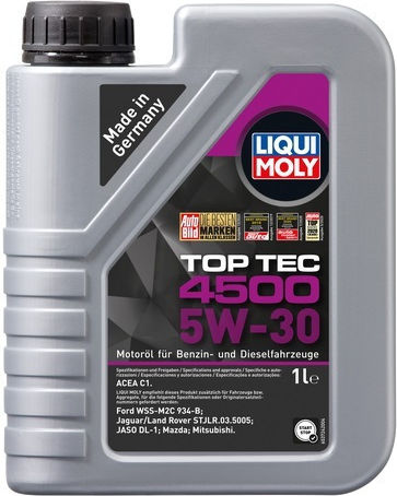 Liqui Moly Top Tec 4500 Ημισυνθετικό Λάδι Αυτοκινήτου 5W-30 1lt