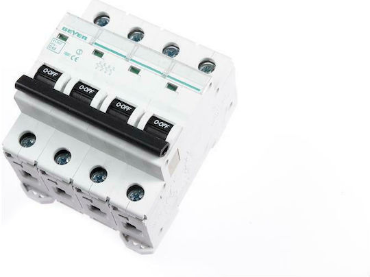 Geyer Automatic Circuit Breaker 63A Four-pole AC EA463C