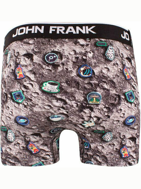 John Frank Crater Ανδρικό Μποξεράκι Πολύχρωμο με Σχέδια