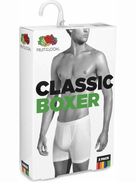 67-026-7 Ανδρικά Μποξεράκια Λευκά 2Pack