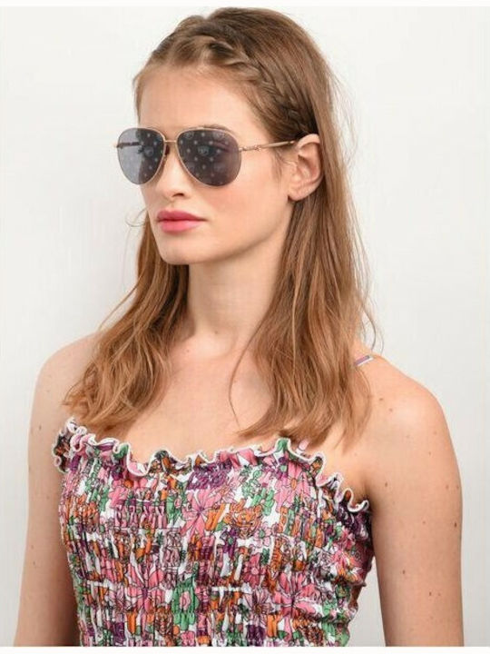 Chiara Ferragni Γυναικεία Γυαλιά Ηλίου με Χρυσό Μεταλλικό Σκελετό CF1001/S LOJ/MD
