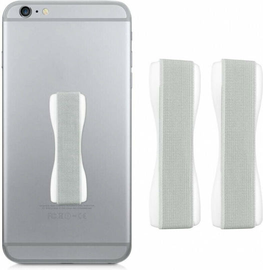 KWmobile 3τμχ Finger Holder Κινητού σε Λευκό χρώμα