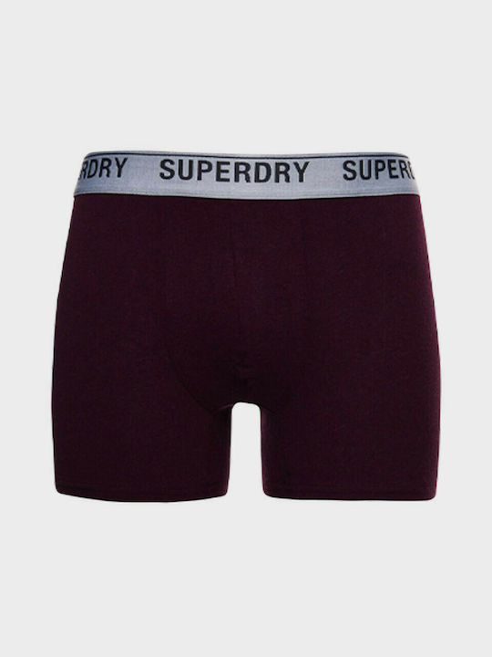 Ανδρικά Μποξεράκια Burgundy / Red / Pink 3Pack