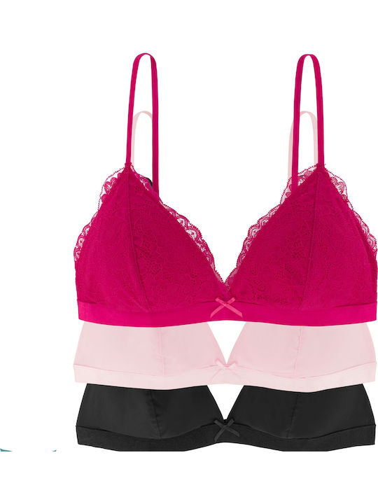 Dorina Peony Bralette Σουτιέν Fuchsia/Pink/Black