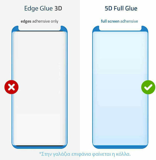 5D Full Glue Full Face Tempered Glass (Huawei P40 Lite)