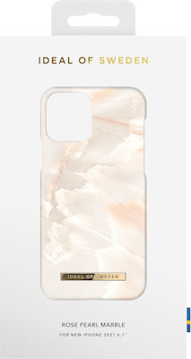 iDeal Of Sweden Printed Plastic Back Cover Rose Pearl Marble (iPhone 13)