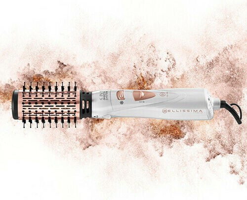Bellissima Pro Hair Styler 5 in 1 Ceramic Electric Brush with Air for Straightening and Curls 1000W