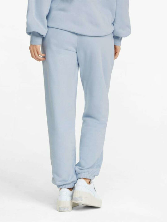 PUMA Classics Relaxed Παντελόνι Φόρμας Γαλάζιο