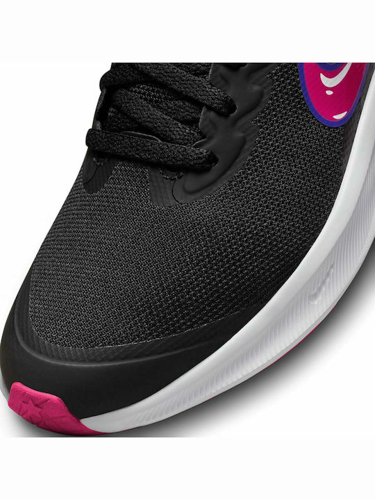 Star Runner Star Runner 3 Kids Sports Shoes Running with Laces Black