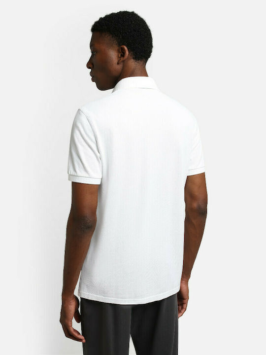 Napapijri Men's Short Sleeve Blouse Polo White