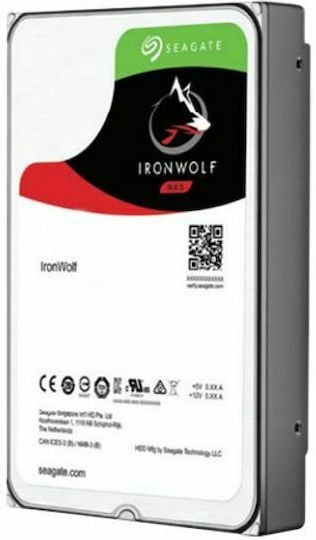 Seagate Ironwolf 10TB HDD Hard Drive 3.5" SATA III 7200rpm with 256MB Cache for NAS