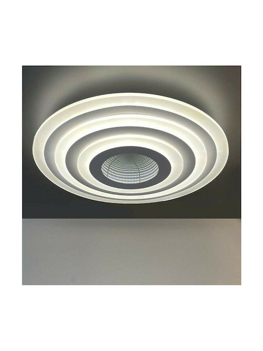 Fischer Honsel Lucci Modern Plastic Ceiling Light with Integrated LED 48pcs White