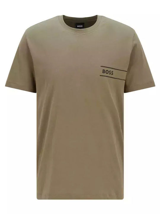 Men's Short Sleeve Undershirt Khaki