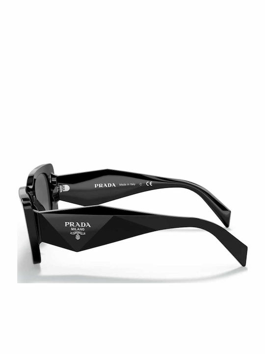 Prada Γυναικεία Γυαλιά Ηλίου με Μαύρο Κοκκάλινο Σκελετό και Γκρι Φακό PR08YS 1AB5S0