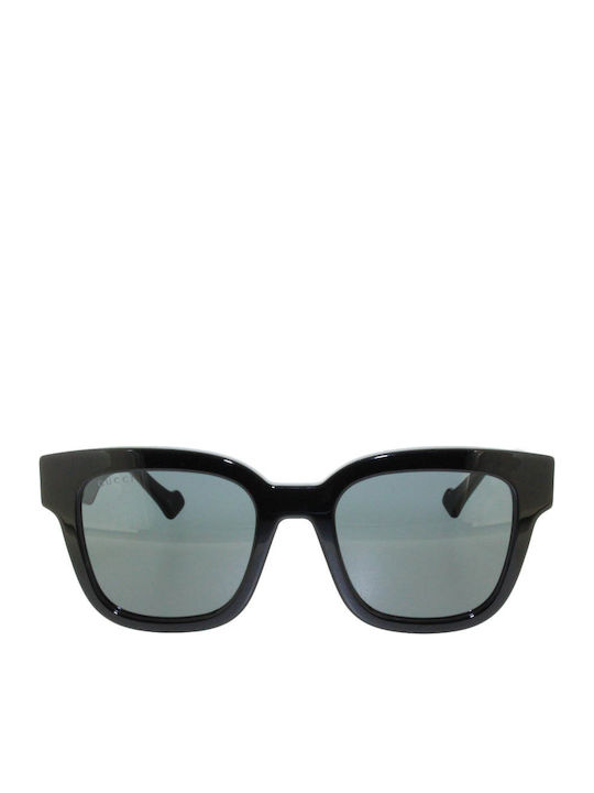 Gucci Damen Sonnenbrille mit Schwarz Kunststoff Gestell und Schwarz Linse GG0998S 001