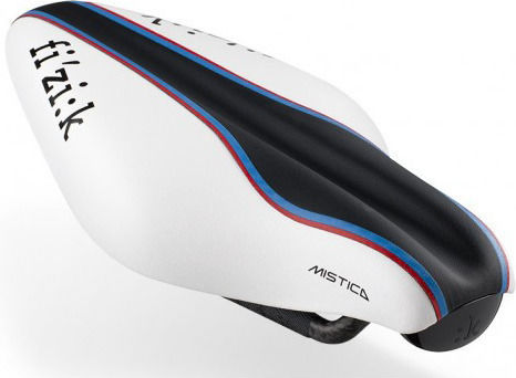 Fizik Transiro Mistica Large White Bicycle Saddle