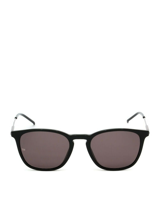 Tommy Hilfiger Men's Sunglasses With Black Frame And Grey Lens TH1764/S 807/IR