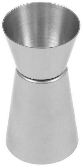 APS Doppelter Bar Spirit Maße mit Kapazität 20/40ml Silber