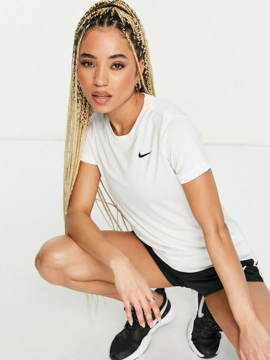 Nike Legend Women's Athletic T-shirt Dri-Fit White