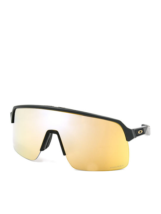 Oakley Sutro Lite Men's Sunglasses with Gray Plastic Frame and Yellow Mirror Lens OO9463-13
