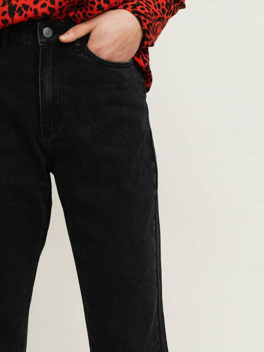 Hoch tailliert Damenjeans