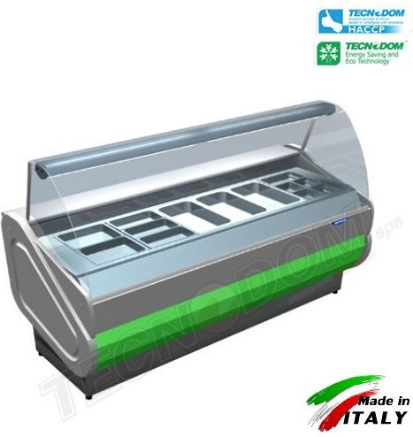 Tecnodom Βιτρίνα Кръговаляние на месо Salina 300 В126xД296xШ90см