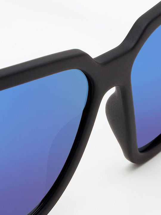 Hawkers Carbon Black Sky One Unisex Sunglasses with Black Plastic Frame