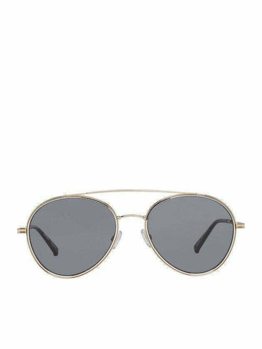 Max Mara Damenträger Sonnenbrille mit Gold Metallrahmen
