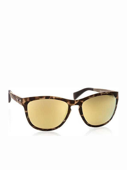 Italia Independent Damen Sonnenbrille mit Braun Kunststoff Gestell 0111.145.000