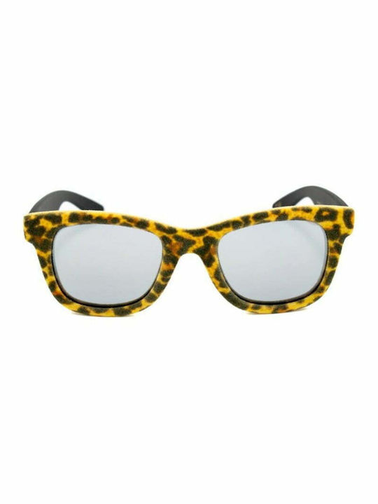 Italia Independent Women's Sunglasses with Yellow Plastic Frame 0090V.GIA.000