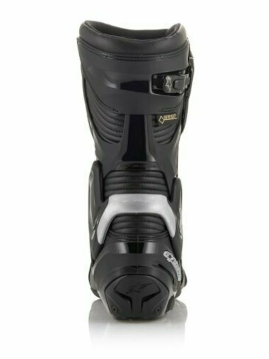 Alpinestars S-MX Plus V2 Ανδρικές Μπότες Μηχανής Gore-Tex Μαύρες