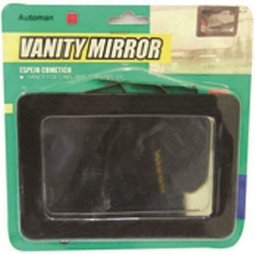 Autoline Vanity Mirror Εσωτερικός Καθρέπτης Αυτοκινήτου για Σκίαστρο Μαύρος 16 x 11cm με Κλιπ 21037bk