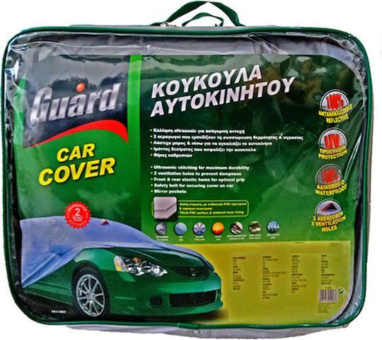 Guard Abdeckungen für Auto mit Tragetasche 414x147x125cm Wasserdicht Mittel für Schrägheck