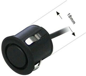 3GSound Σύστημα Παρκαρίσματος Αυτοκινήτου με Buzzer και 4 Αισθητήρες σε Μαύρο Χρώμα