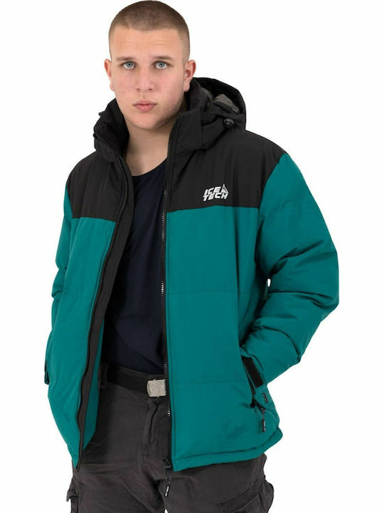 Χειμωνιάτικο Μπουφάν Puffer Saphire Green